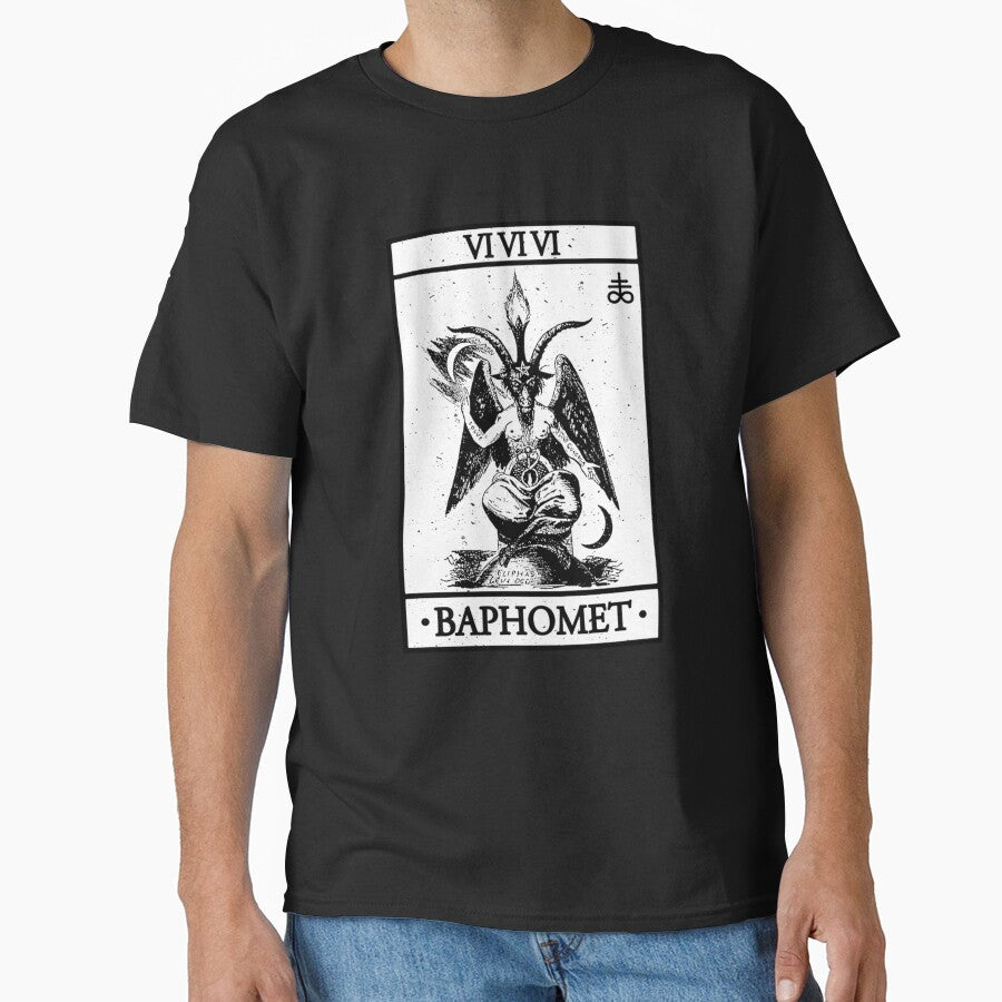BAPHOMET TAROT CARD by taaddison50 T-Shirts, Hoodie, Sweatshirt | BlankRebels.com (Image 1)