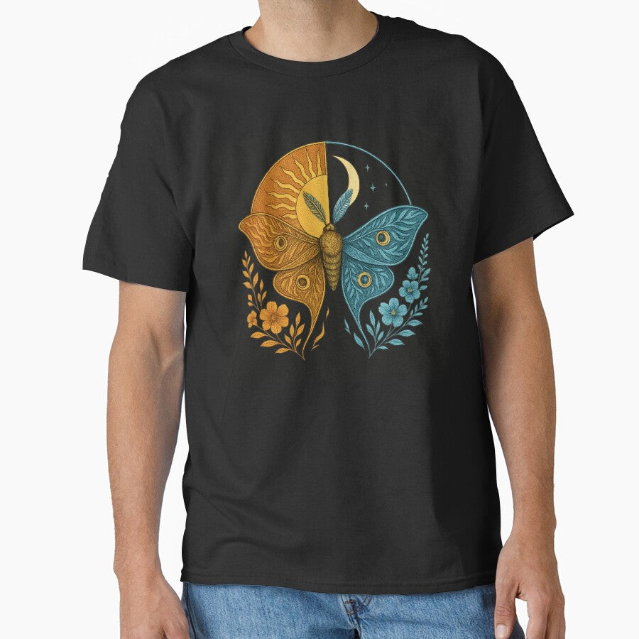 Artistic Butterfly Graphic – Nature Lover, Boho Festival Aesthetic, Symbol of Transformation and Beauty by POD... (Image 1)