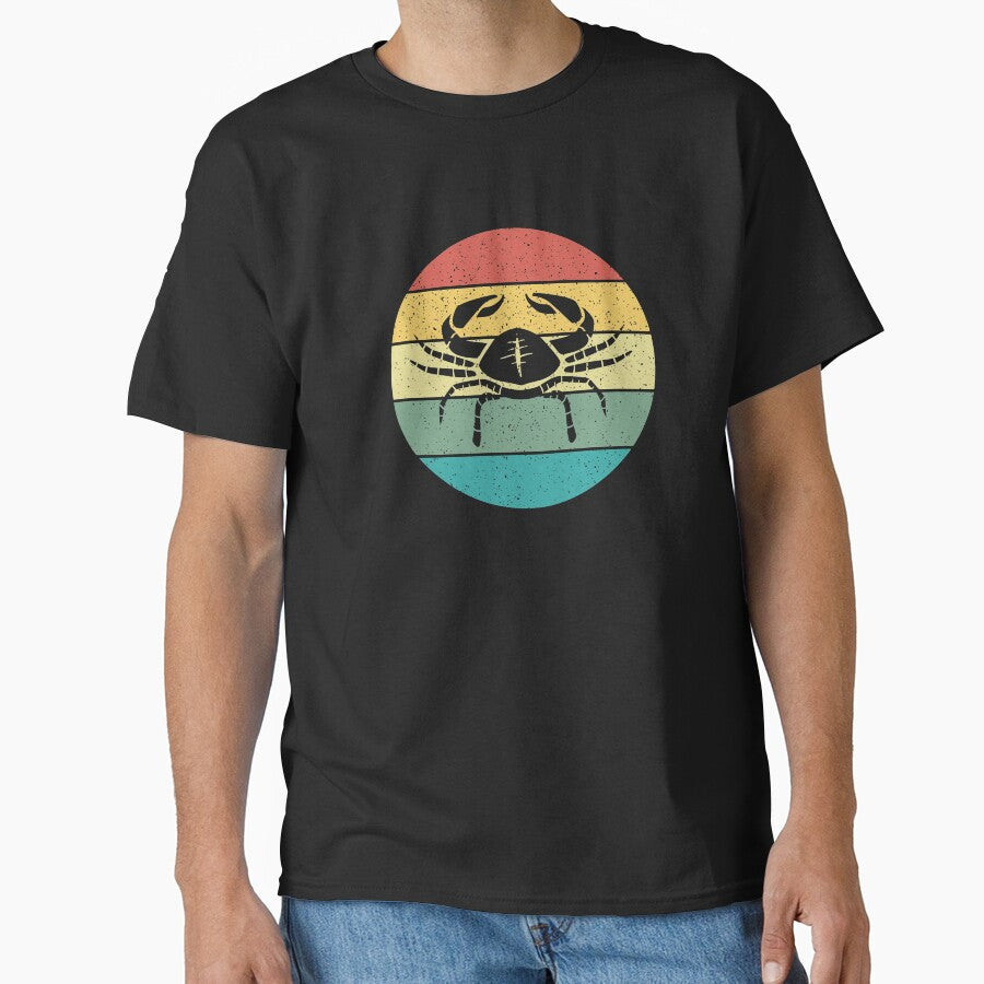 Aquarius Cancer Sign Retro Vintage by Salvadax T-Shirts, Hoodie, Sweatshirt | BlankRebels.com (Image 1)