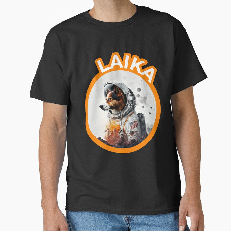 Laika Dog Space product Vintage CCCP Soviet Russia USSR by smartrocket T-Shirts, Hoodie, Sweatshirt (Image 1)