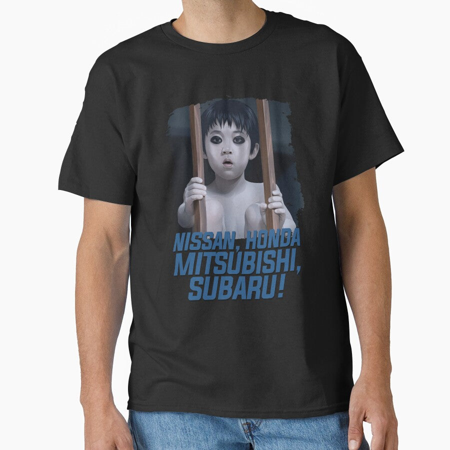 Nissan, Honda, Mitsubishi, Subaru - Scary movie meme by matheusrockx