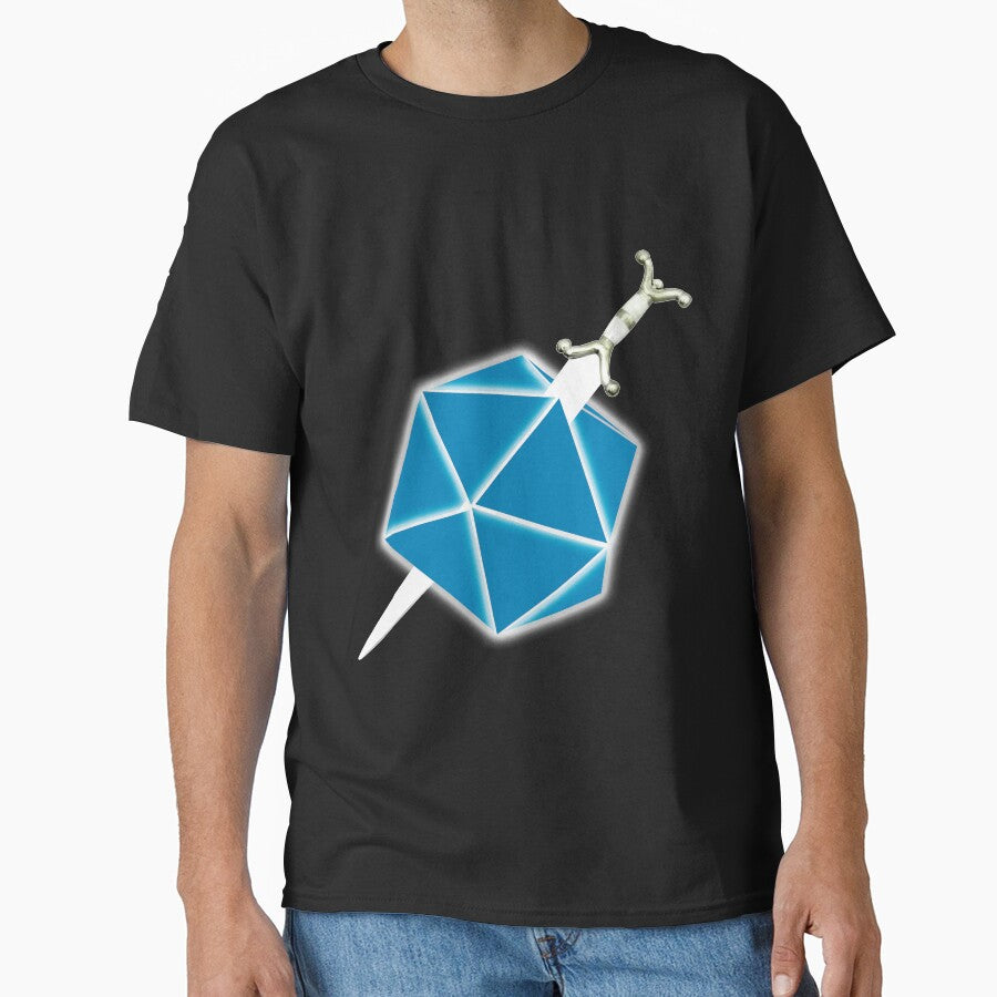 Sword in the D20 by shminoa T-Shirts, Hoodie, Sweatshirt | BlankRebels.com (Image 1)