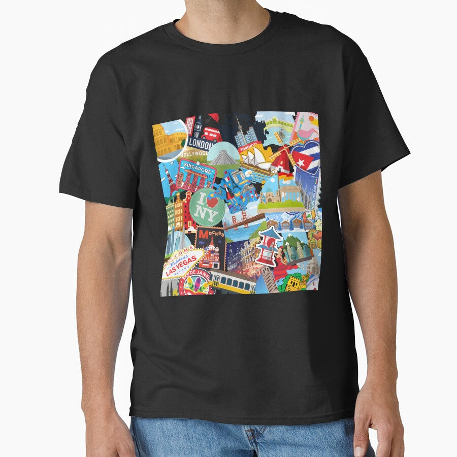 Exploring The World by LuMarks T-Shirts, Hoodie, Sweatshirt | BlankRebels.com (Image 1)