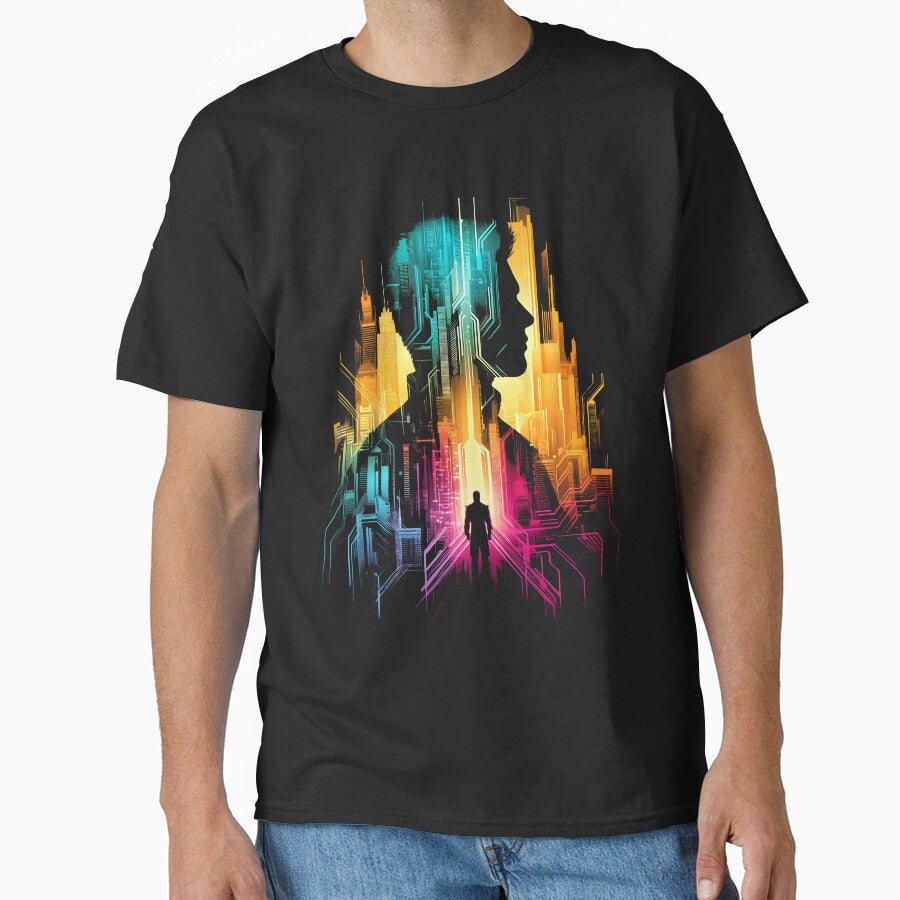 Cyberpunk Man - Vector Art by Bomba Visual
