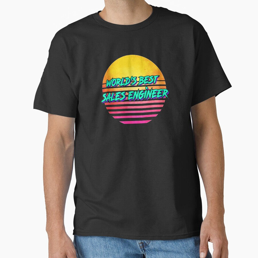 Funny Sales Engineer Retro 1980s Gift by paulveri T-Shirts, Hoodie, Sweatshirt | BlankRebels.com (Image 1)