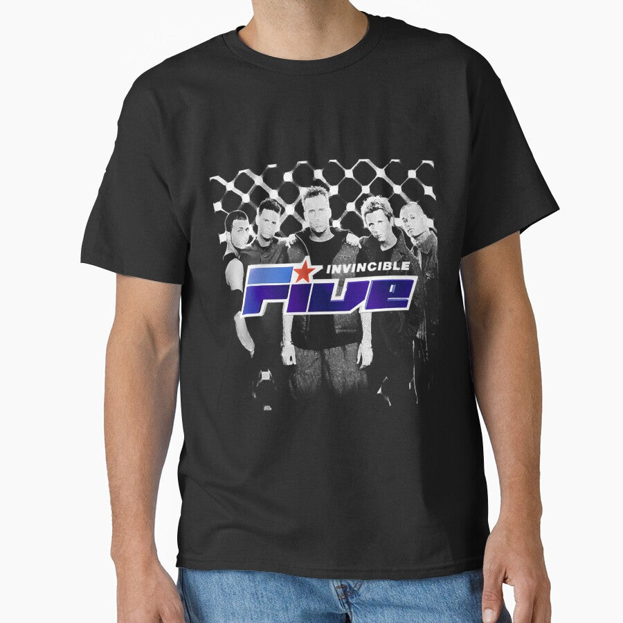 Five Band Music by VincentSbert07 T-Shirts, Hoodie, Sweatshirt | BlankRebels.com (Image 1)
