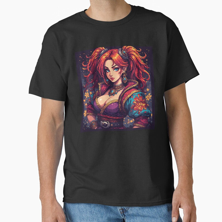 Retro Cool Girl Red Hair T-Shirts, Hoodie, Sweatshirt