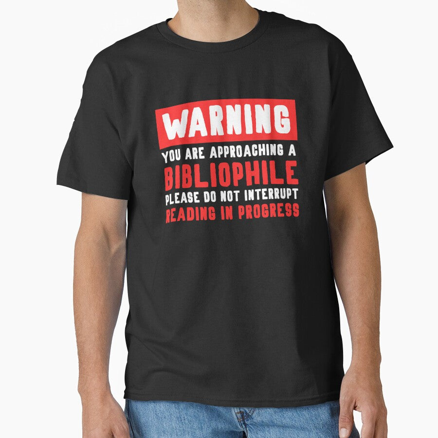 Warning Bibliophile by teamasthers T-Shirts, Hoodie, Sweatshirt | BlankRebels.com (Image 1)