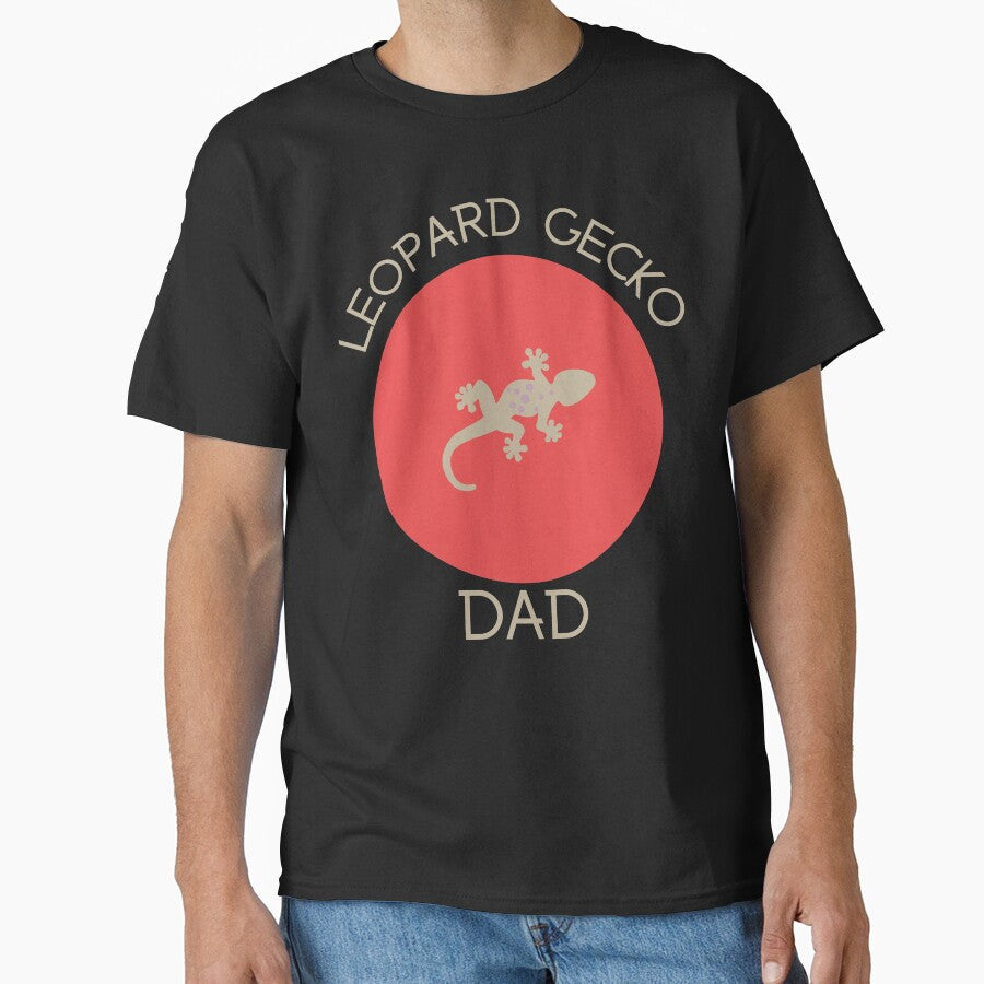 Funny Leopard Gecko Pet - Leopard Gecko Dad by SenGift T-Shirts, Hoodie, Sweatshirt | BlankRebels.com (Image 1)
