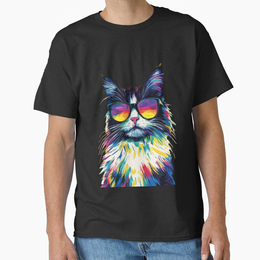 Cool Cat by GraphicMondaze T-Shirts, Hoodie, Sweatshirt | BlankRebels.com (Image 1)