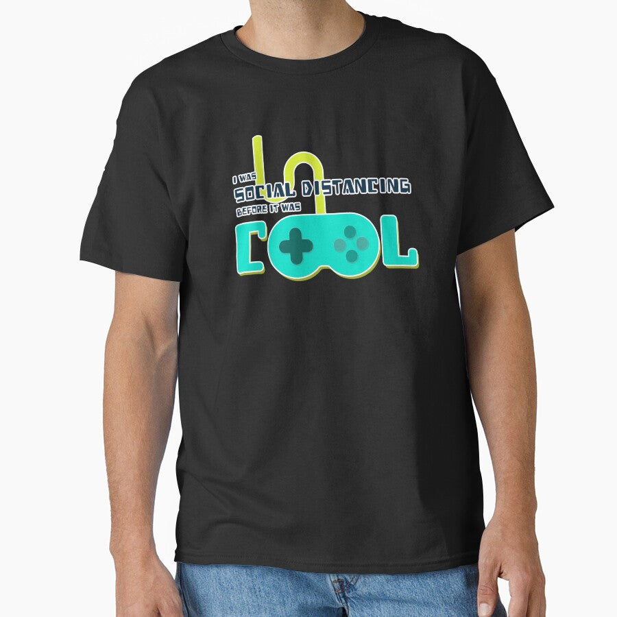 I Was Social Distancing Before It Was Cool by JoseloRochaArt T-Shirts, Hoodie, Sweatshirt | BlankRebels.com (Image 1)