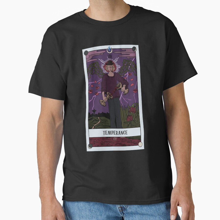 Temperance - Lunamand Tarot by William Novak T-Shirts, Hoodie, Sweatshirt | BlankRebels.com (Image 1)