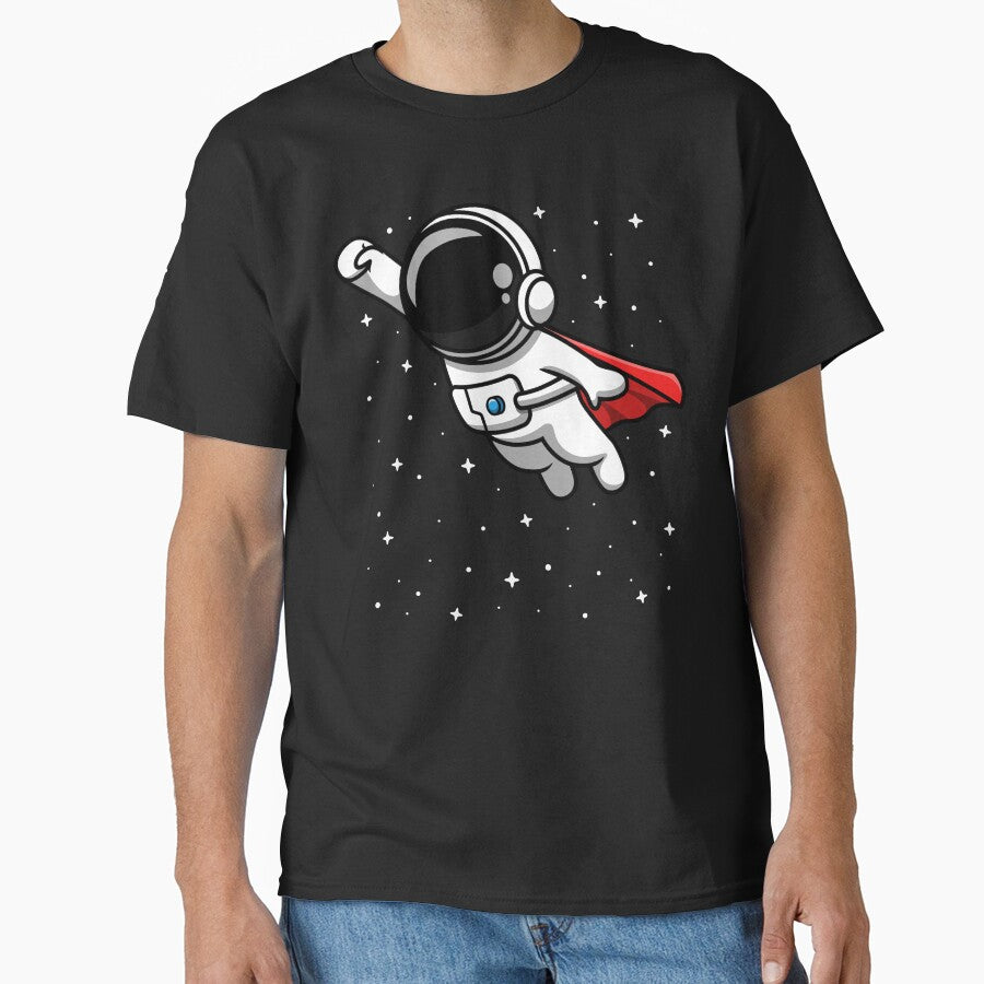 Cute Astronaut Lover Spaceman Cosmonaut Outer Space Traveler by amos20111 T-Shirts, Hoodie, Sweatshirt (Image 1)
