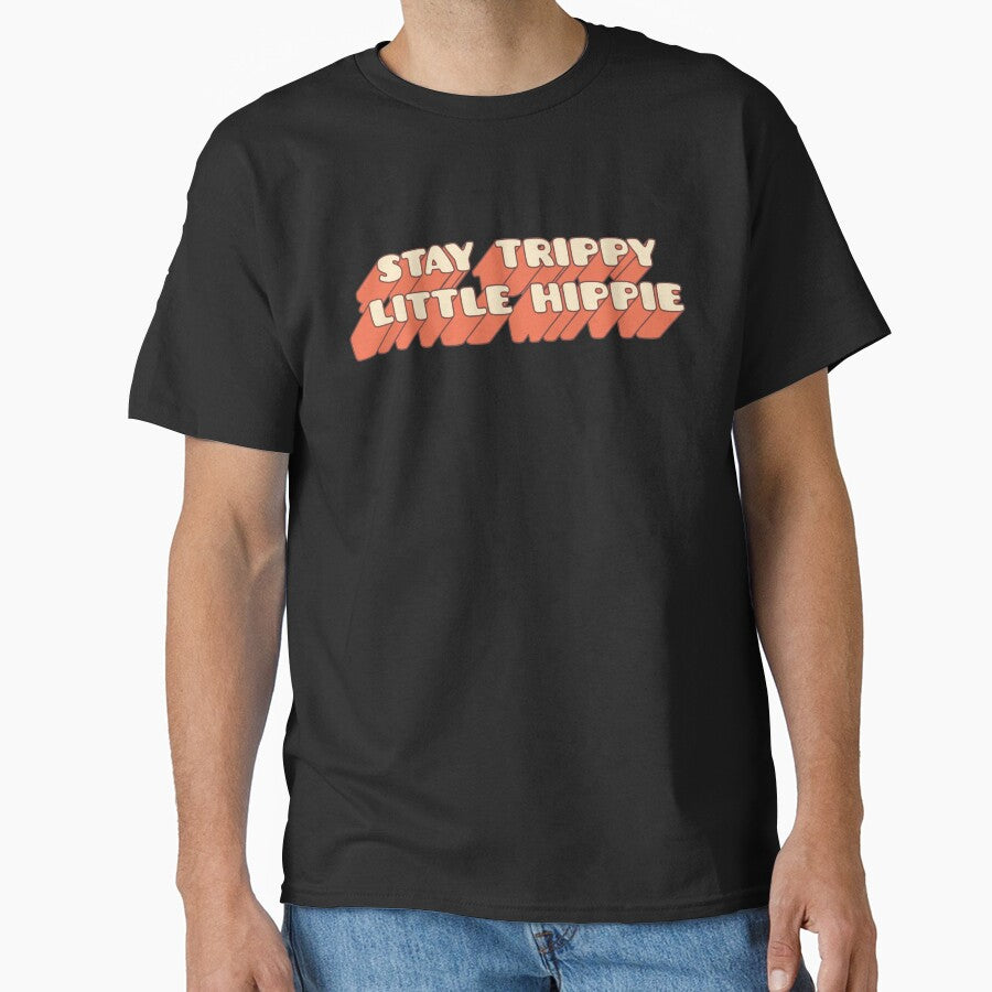 Groovy Stay Trippy Little Hippie by TheFullFantasy T-Shirts, Hoodie, Sweatshirt | BlankRebels.com (Image 1)