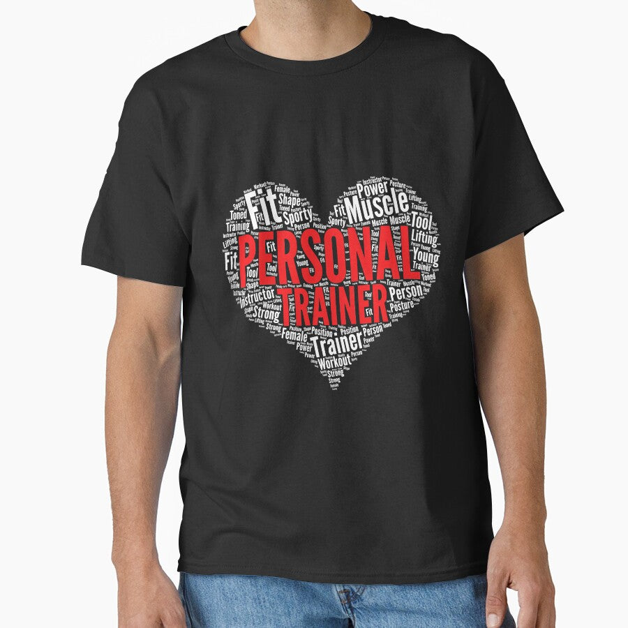 Gym Personal Trainer Heart Shape by Physically7381 T-Shirts, Hoodie, Sweatshirt | BlankRebels.com (Image 1)