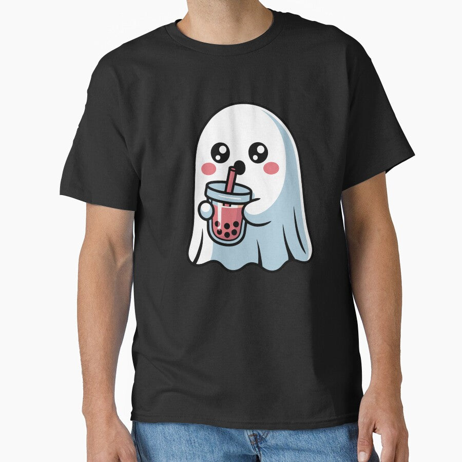 ghost and  bubble tea by jkrphoto T-Shirts, Hoodie, Sweatshirt | BlankRebels.com (Image 1)