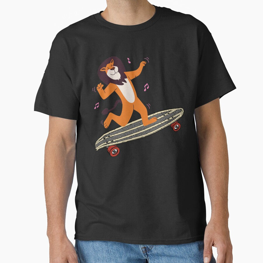 lion a skate by mauryaart563 T-Shirts, Hoodie, Sweatshirt | BlankRebels.com (Image 1)