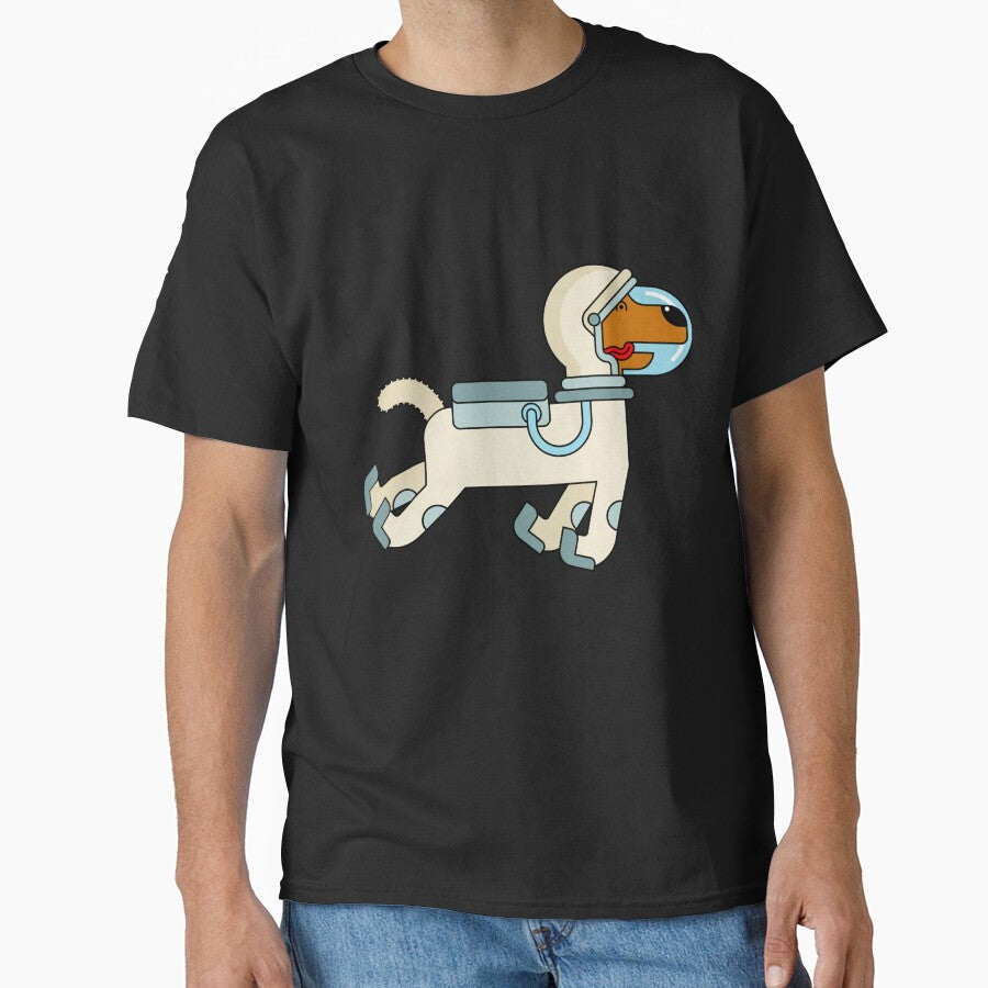 Laika, first space dog cute design vintage space by Designandlove T-Shirts, Hoodie, Sweatshirt | BlankRebels.com (Image 1)