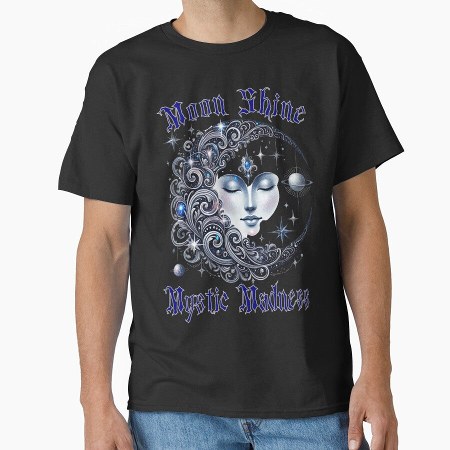 Enchanted Silvery Moon by MysticOzzy T-Shirts, Hoodie, Sweatshirt | BlankRebels.com (Image 1)