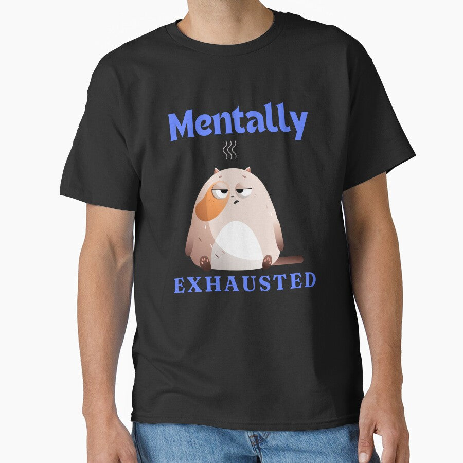 Exhausted Yet Adorable by CraftyrCreator T-Shirts, Hoodie, Sweatshirt | BlankRebels.com (Image 1)