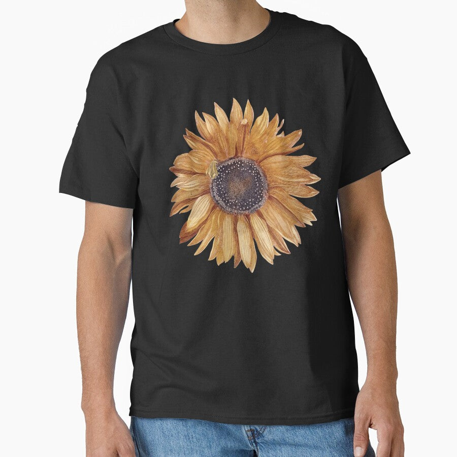 Sunflower | botanical print by LaMadeleine T-Shirts, Hoodie, Sweatshirt | BlankRebels.com (Image 1)