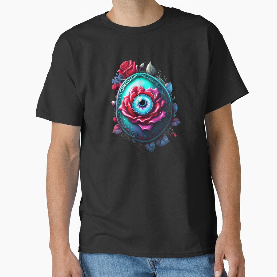 Petal-Adorned Gaze by Celestial Charm Co T-Shirts, Hoodie, Sweatshirt | BlankRebels.com (Image 1)