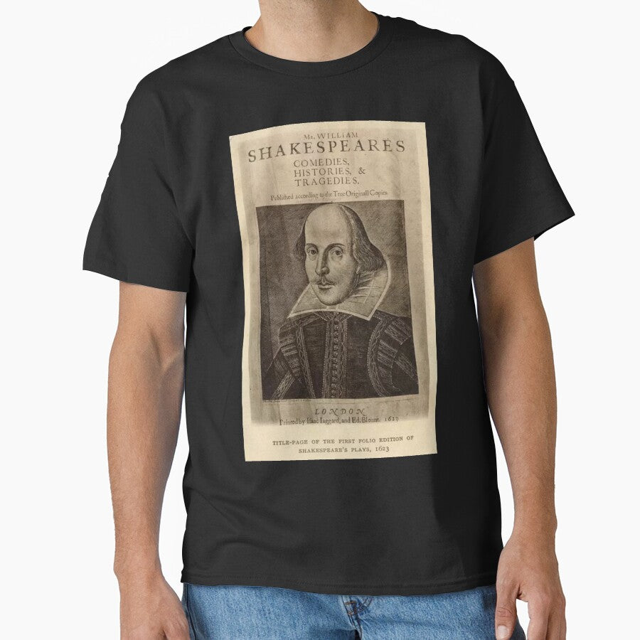 1623 vintage shakespeare title page by Alter-Idem T-Shirts, Hoodie, Sweatshirt | BlankRebels.com (Image 1)