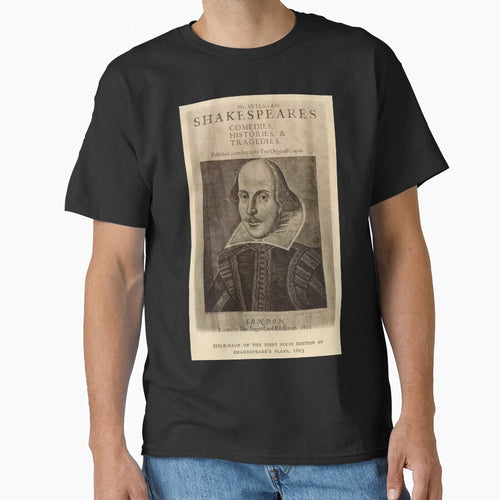 1623 vintage shakespeare title page by Alter-Idem T-Shirts, Hoodie, Sweatshirt | BlankRebels.com (Image 1)
