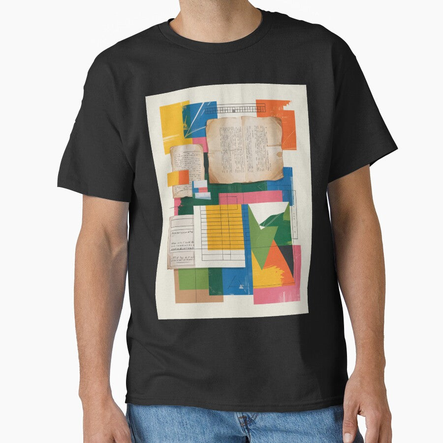 Abstract Note Work Pop art by Ketique T-Shirts, Hoodie, Sweatshirt | BlankRebels.com (Image 1)