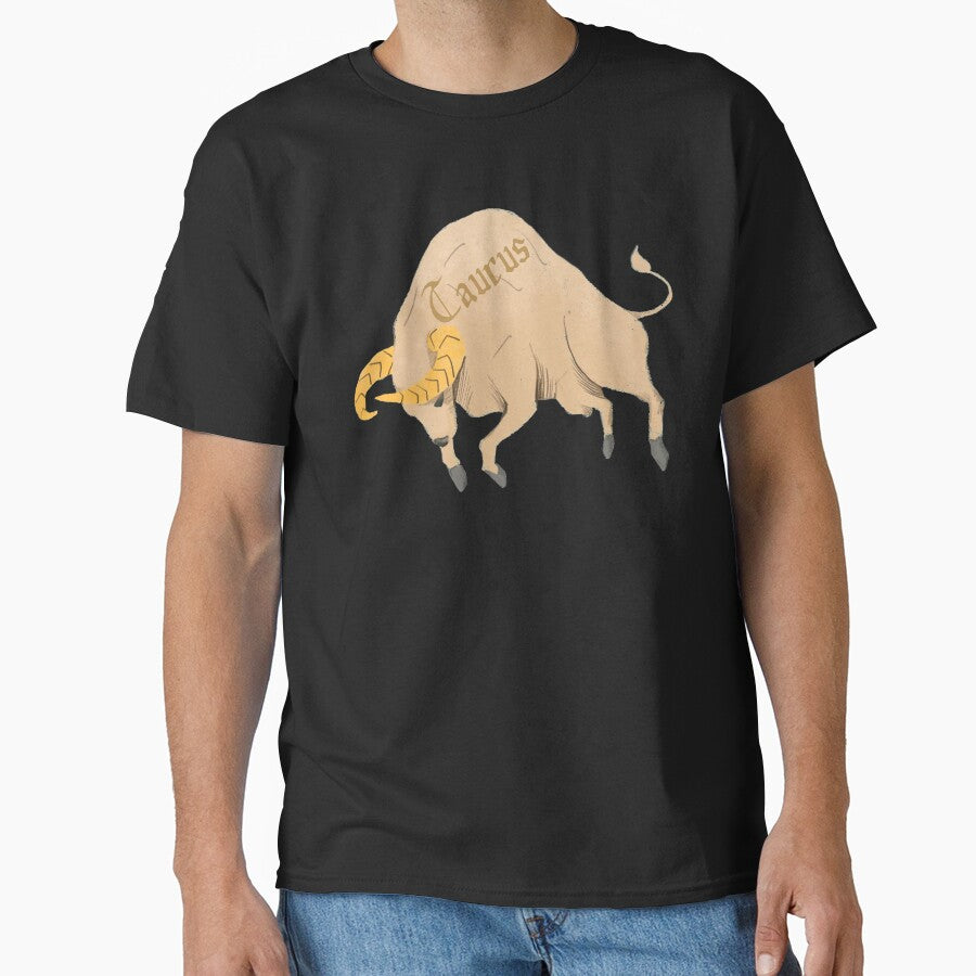 Taurus Zodiac Sign Horoscope Constellation Retro Vintage Bull Graphics by Wangfu-tees Hoodie, Sweatshirt (Image 1)