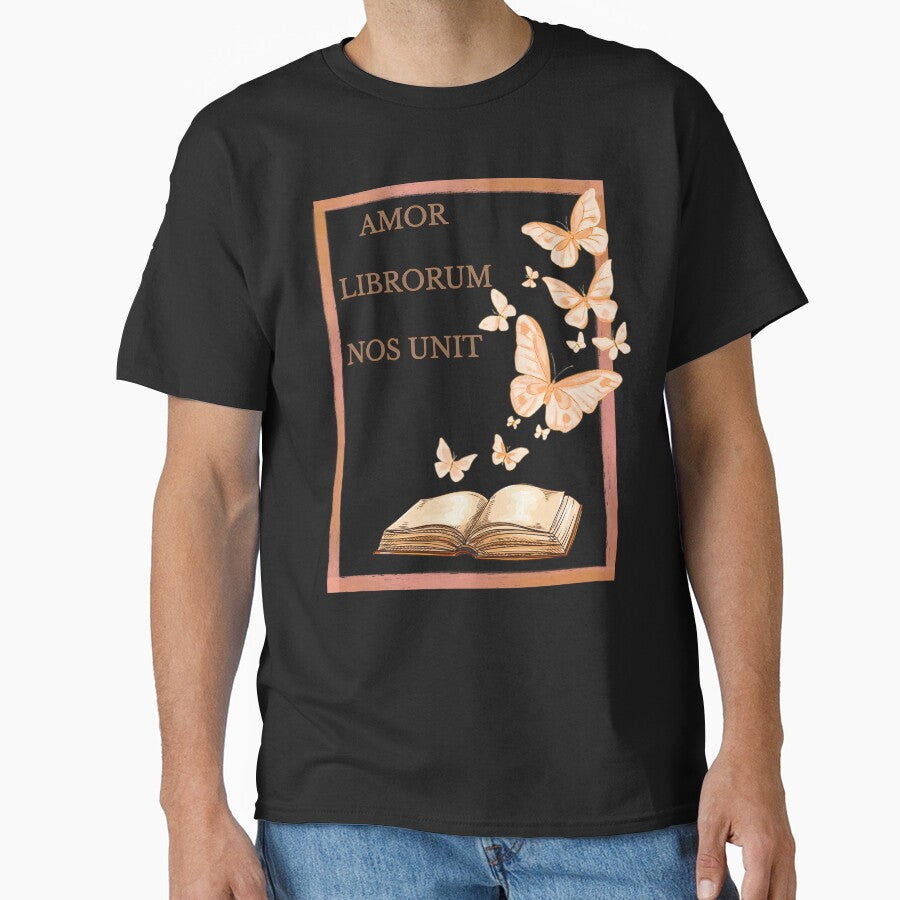 Amor Librorum Nos Unit by Anyshca T-Shirts, Hoodie, Sweatshirt | BlankRebels.com (Image 1)