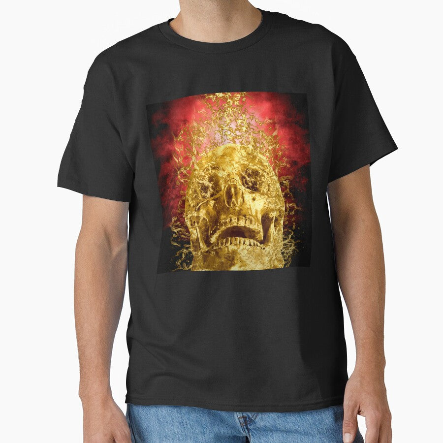 Golden Skull by DoggoTankDesign T-Shirts, Hoodie, Sweatshirt | BlankRebels.com (Image 1)