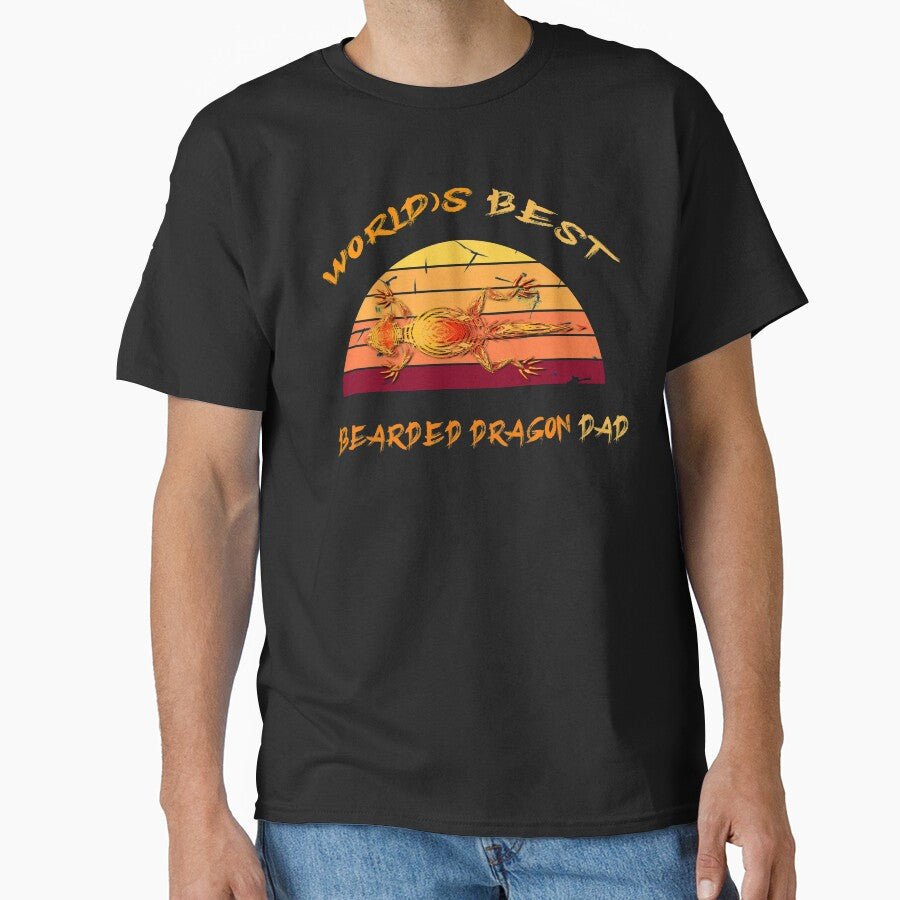 Worlds best Bearded Dragon Dad by VITTICEPS-ART T-Shirts, Hoodie, Sweatshirt | BlankRebels.com (Image 1)