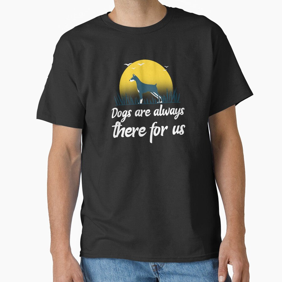 Dogs Are Always There For Us Cute Dog by Harmonick-Tees Hoodie, Sweatshirt | BlankRebels.com (Image 1)