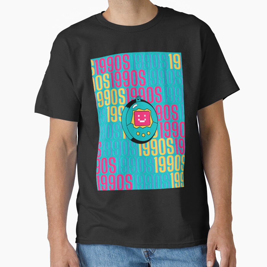 1990s retro design 27 - OG Blue Background by PunjabanJatti T-Shirts, Hoodie, Sweatshirt | BlankRebels.com (Image 1)