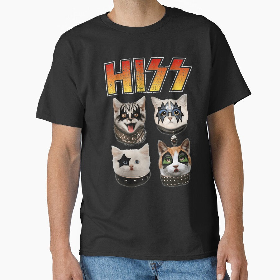 Hiss Funny Cat Lover by Anaorrez T-Shirts, Hoodie, Sweatshirt | BlankRebels.com (Image 1)