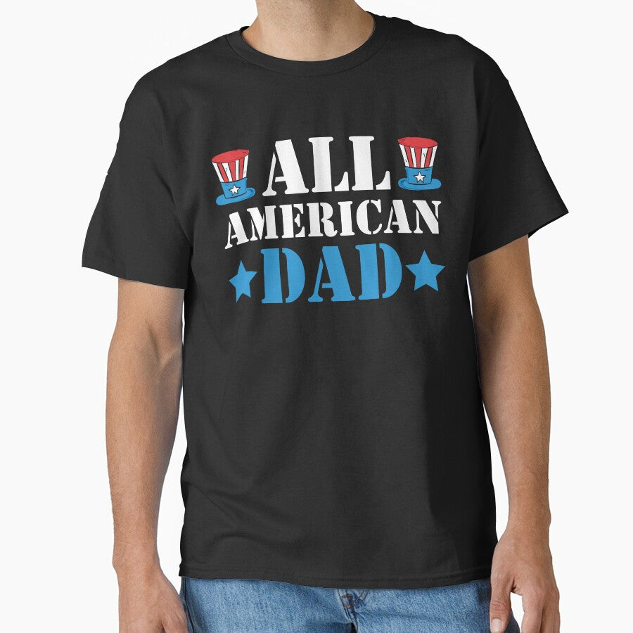 All American dad by PatternFeed8 T-Shirts, Hoodie, Sweatshirt | BlankRebels.com (Image 1)