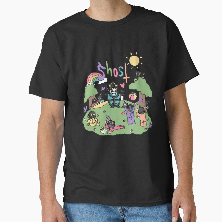Ghost Rock Band Design by Asuvi T-Shirts, Hoodie, Sweatshirt | BlankRebels.com (Image 1)