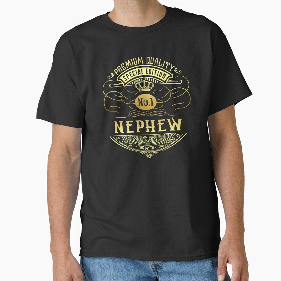 Matching Family Vintage Whiskey Label Nephew by goingoncetwice T-Shirts, Hoodie, Sweatshirt | BlankRebels.com (Image 1)