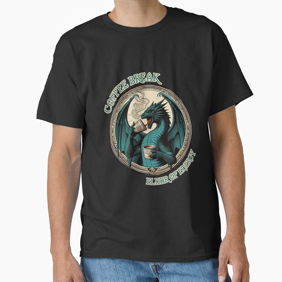 Coffee break - elixir of energy rpg by MysticVault T-Shirts, Hoodie, Sweatshirt | BlankRebels.com (Image 1)