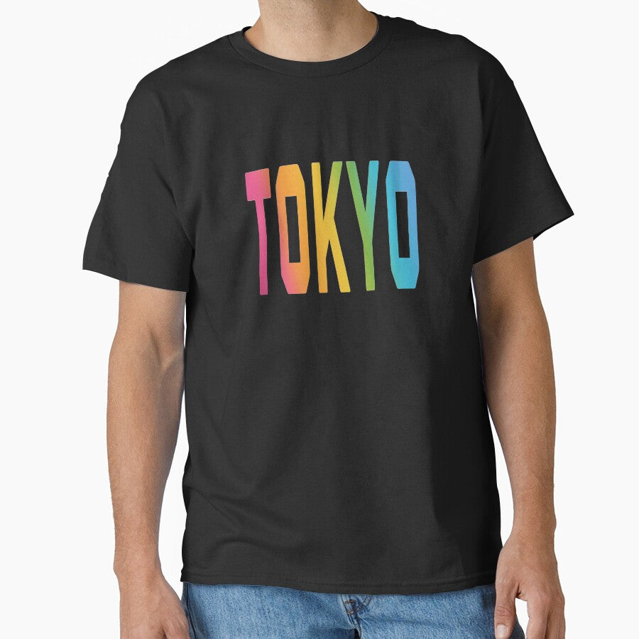 Tokyo Japan - Rainbow by madtoyman T-Shirts, Hoodie, Sweatshirt | BlankRebels.com (Image 1)