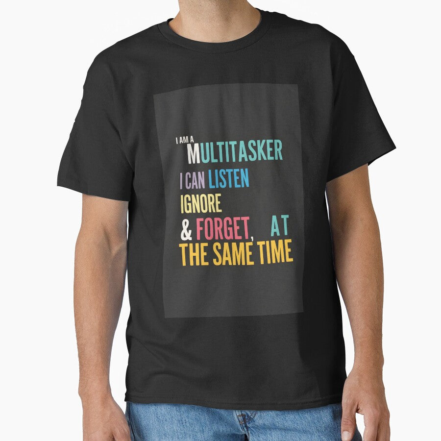 Multitasking Master Sarcastic Humor T-Shirt by InkExpression Hoodie, Sweatshirt | BlankRebels.com (Image 1)