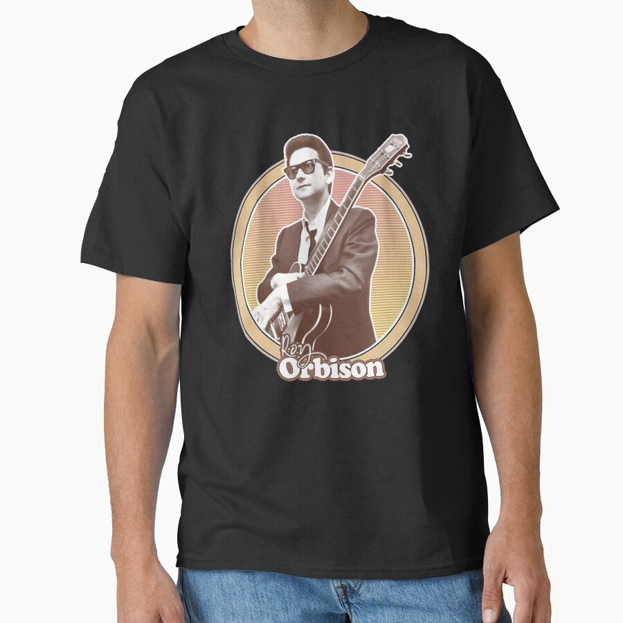 Roy Orbison Vintage Aesthetic Design Fanart by Michele235 T-Shirts, Hoodie, Sweatshirt | BlankRebels.com (Image 1)