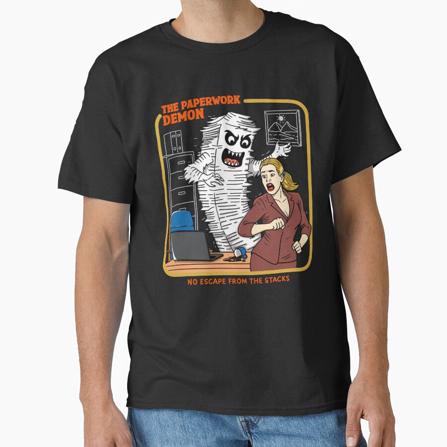 The Paperwork Demon by Kimprut T-Shirts, Hoodie, Sweatshirt | BlankRebels.com (Image 1)