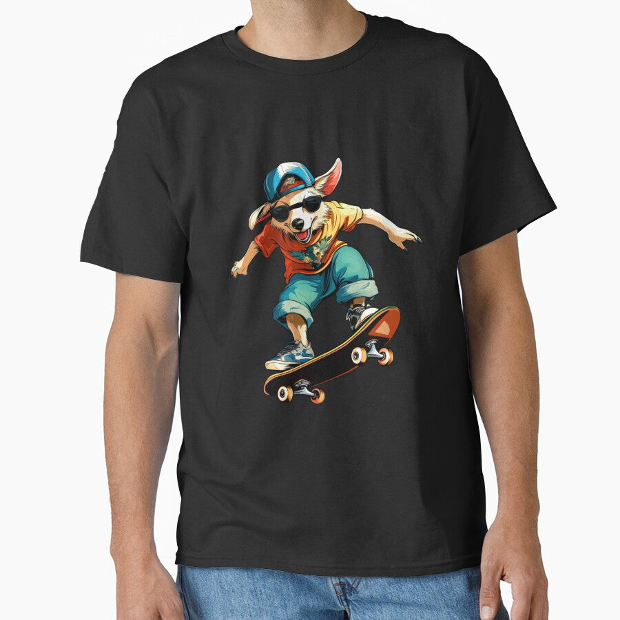 Australian Shepherd skateboard - dog by Soulskier T-Shirts, Hoodie, Sweatshirt | BlankRebels.com (Image 1)
