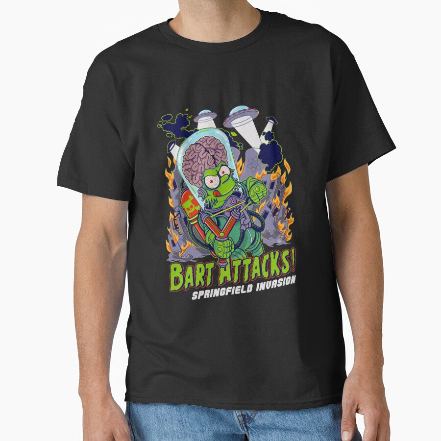 Scifi BART ATTACKS T-Shirts, Hoodie, Sweatshirt