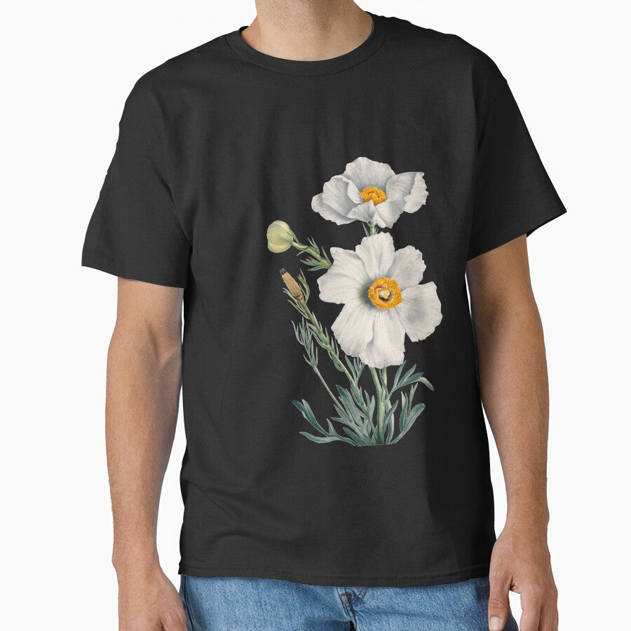 Vintage Matilija Poppy Flower by JoyforU
