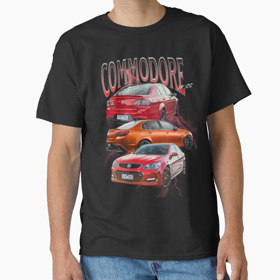Holden VF Commodore SS Vintage Design by car-cartoons T-Shirts, Hoodie, Sweatshirt | BlankRebels.com (Image 1)