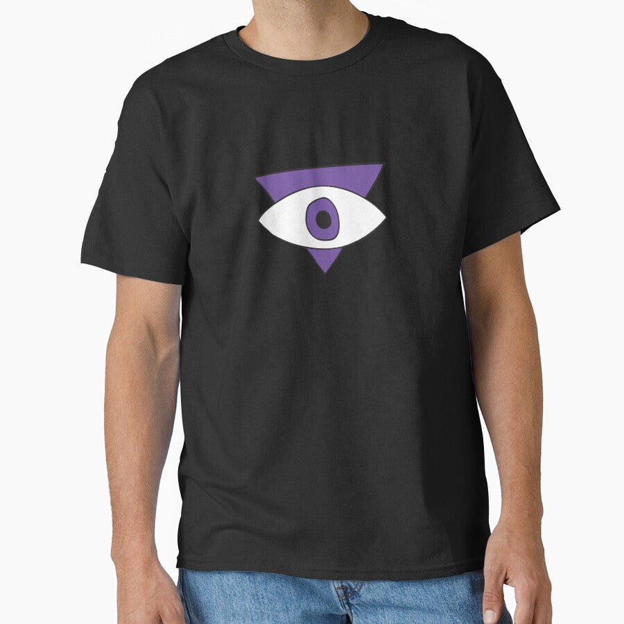 Purple Evil Eye Triangle "Imagination" by Mystikaa T-Shirts, Hoodie, Sweatshirt | BlankRebels.com (Image 1)
