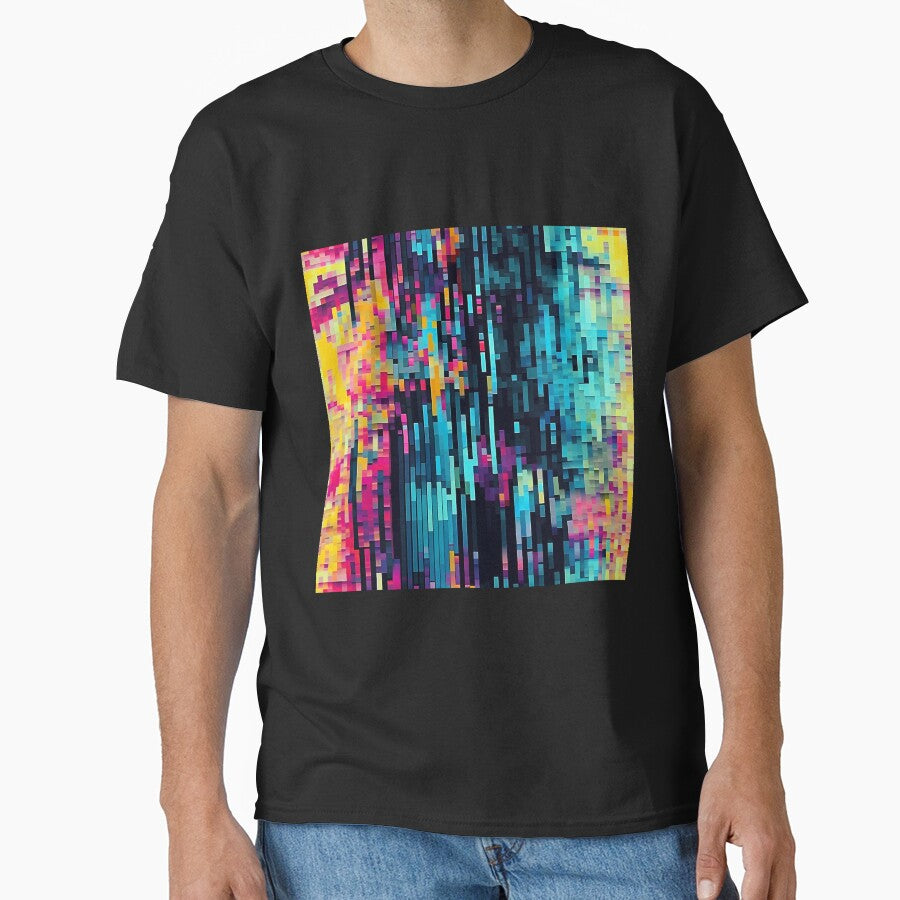 Glitch Art - The Still Eye - Pixel Art by Pixelboys T-Shirts, Hoodie, Sweatshirt | BlankRebels.com (Image 1)